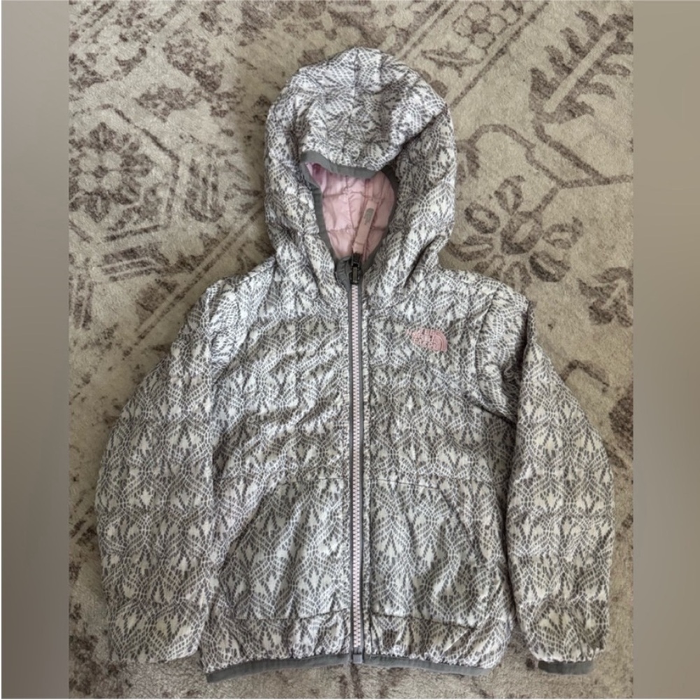 Hooded Jacket with Pink Detail